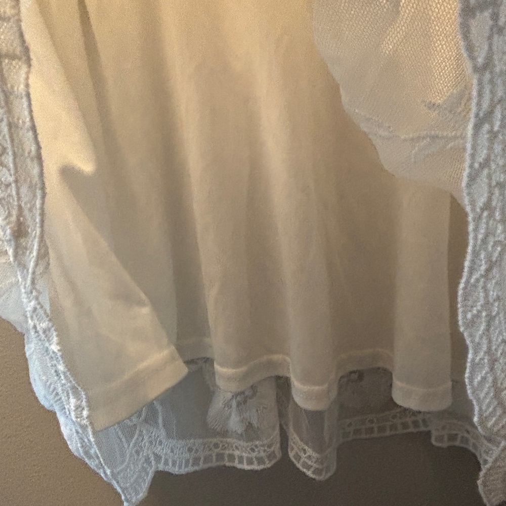 White Lace Dress - Picture 3 of 8